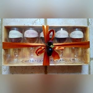 Chesapeake Bay Candle 5 Piece Mini Wine Glass Scented Candles